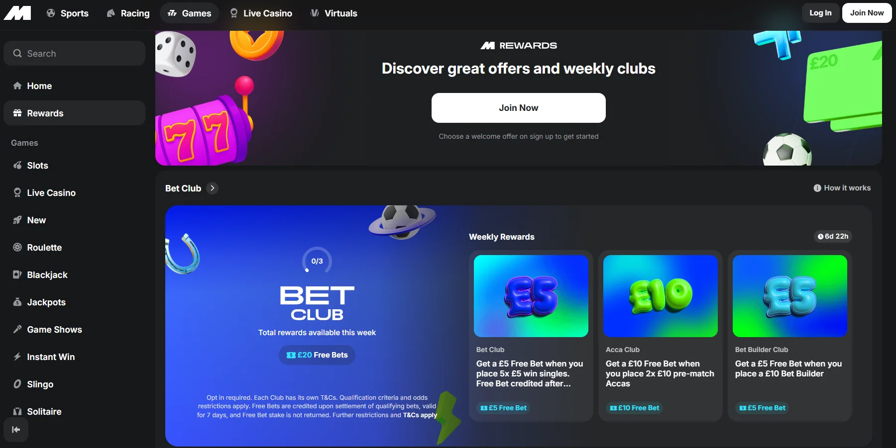 Midnite Casino UK bonuses and ongoing promotions